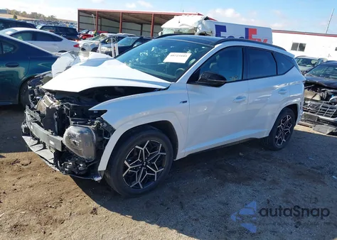 2023 Hyundai Tucson N Line z USA, uszkodzony, nr VIN KM8JFCAE4PU263945
